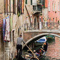 Gondolier, Venice, Italy